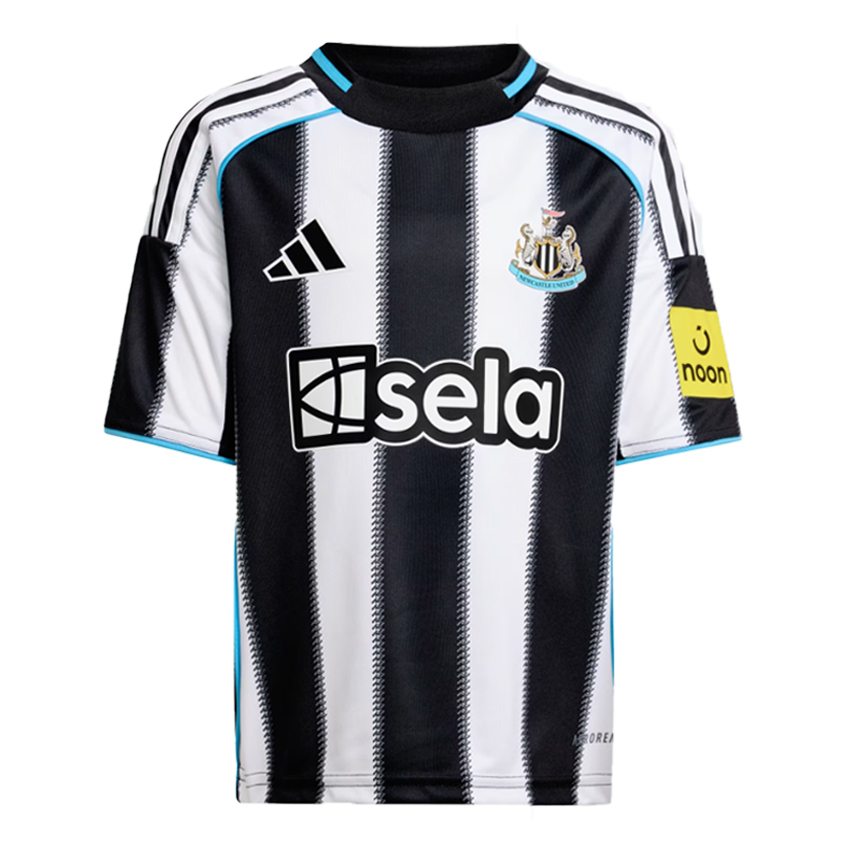 Newcastle United 2025-2026 season children's home jersey