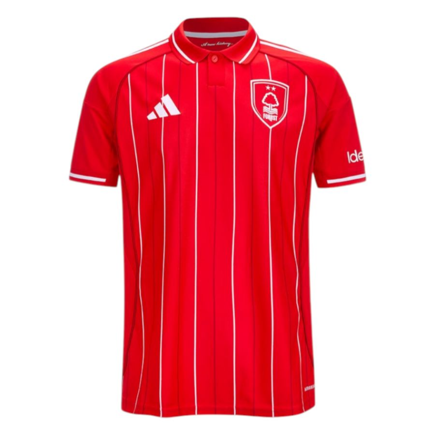 Nottingham Forest 2025-2026 season home jersey