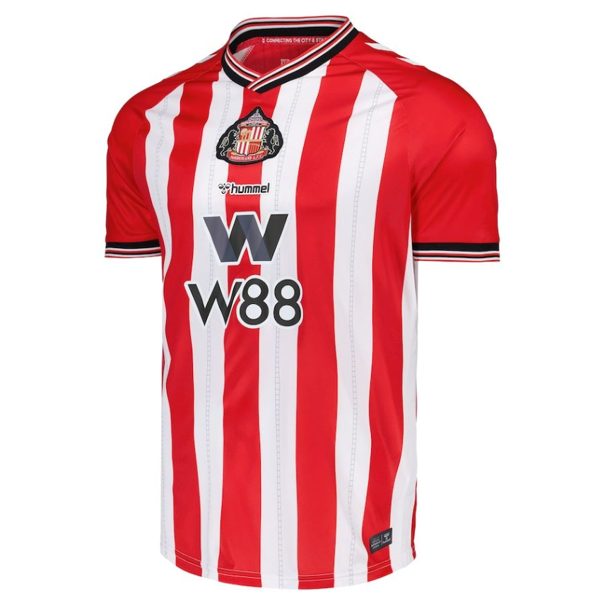 Sunderland 2025-2026 season home jersey fan version