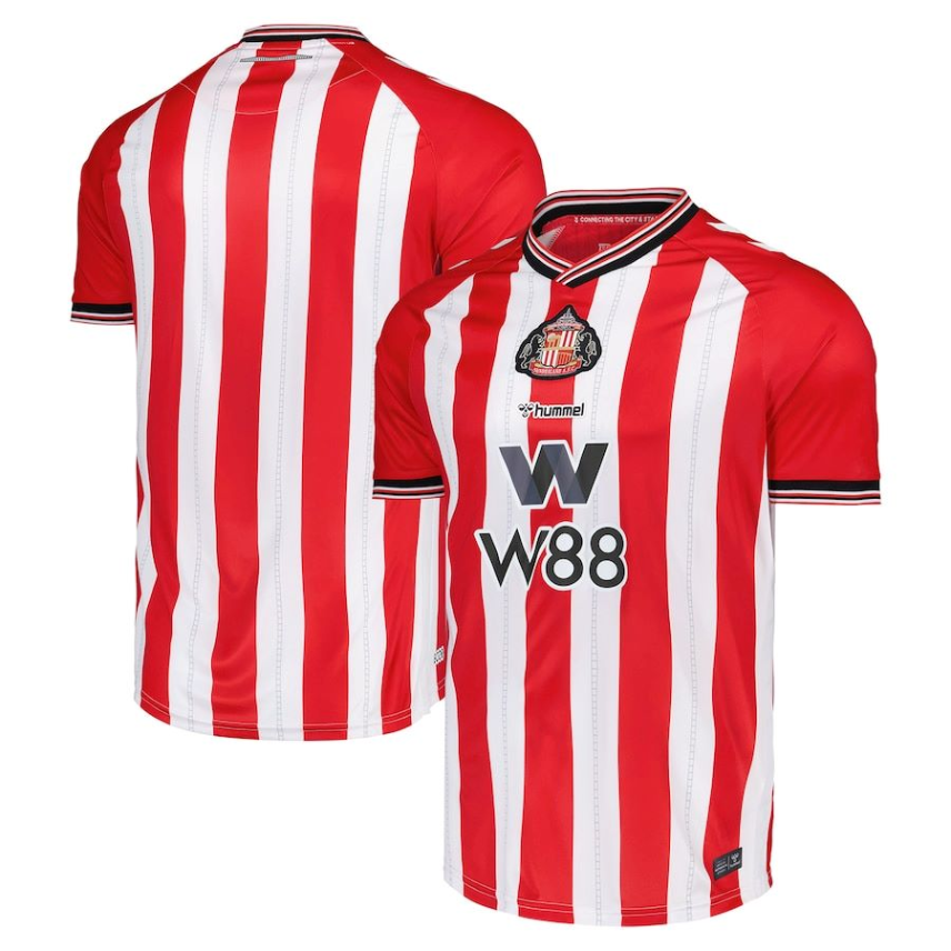Sunderland 2025-2026 season home jersey fan version