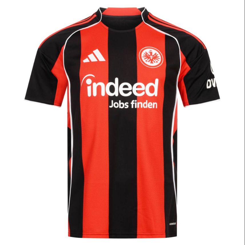 Eintracht Frankfurt 2025-2026 Home Jersey Fan Edition