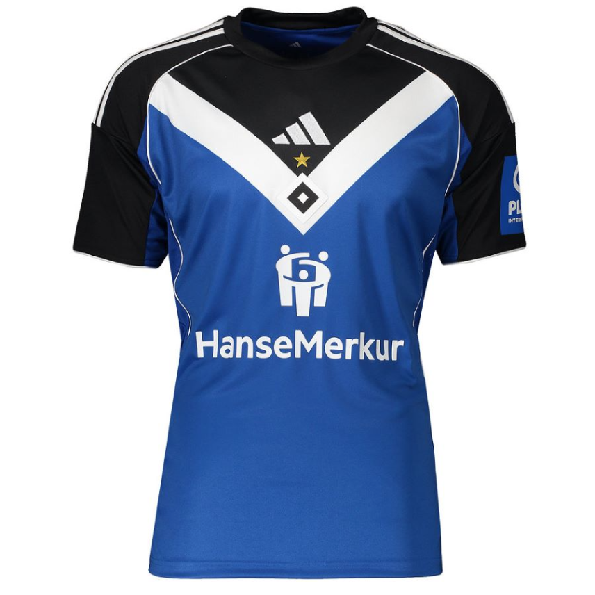 Hamburg 2025-2026 season away jersey fan version