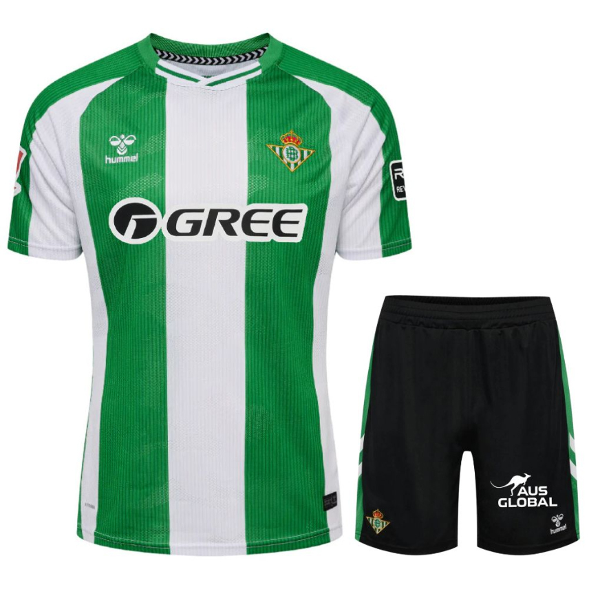 Real Betis 2025-2026 season children's home jersey
