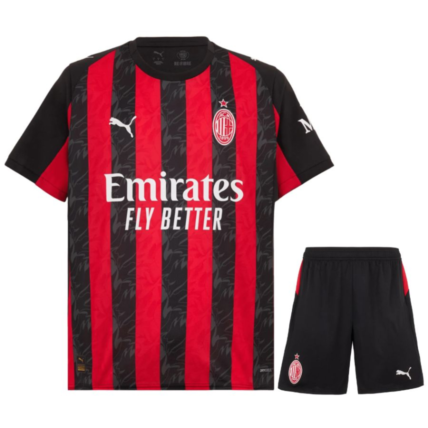 AC Milan 2025-2026 season children's home jersey
