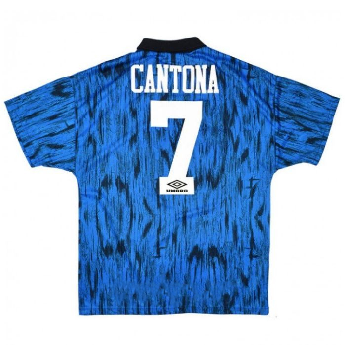 Manchester United 1992-1993 season away jersey No. 7 Cantona
