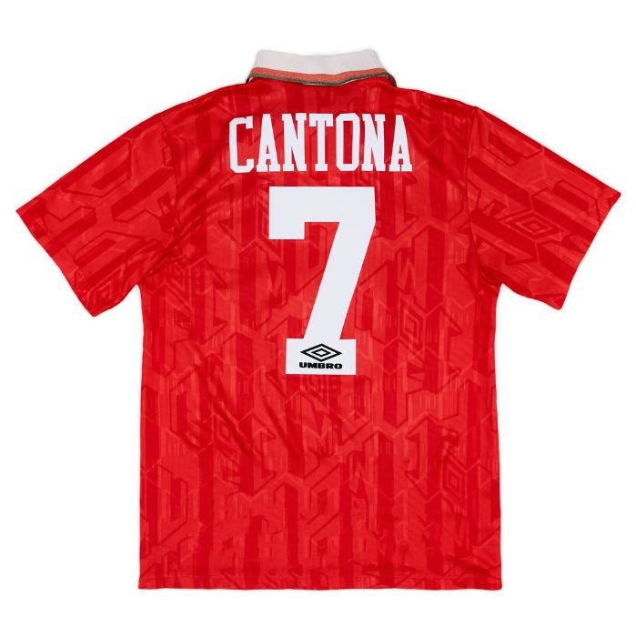 Manchester United 1994-1996 season home jersey No. 7 Cantona