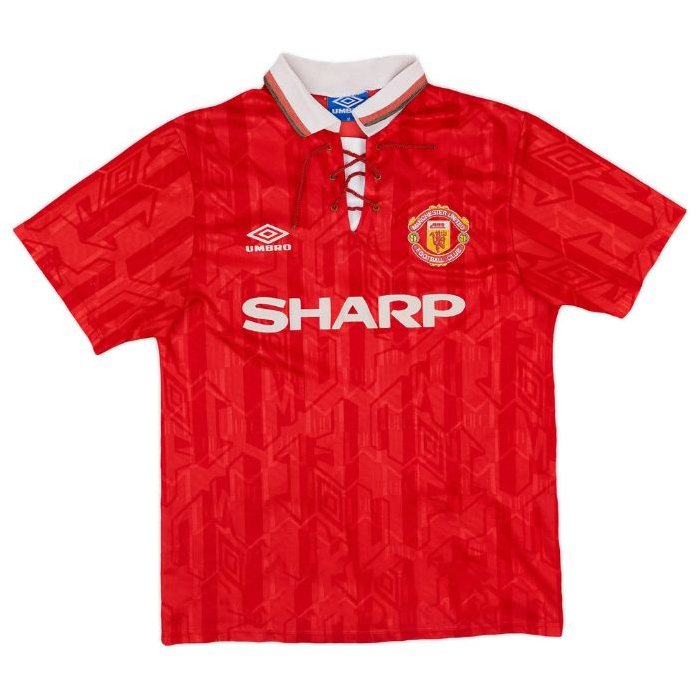 Manchester United 1994-1996 season home jersey No. 7 Cantona