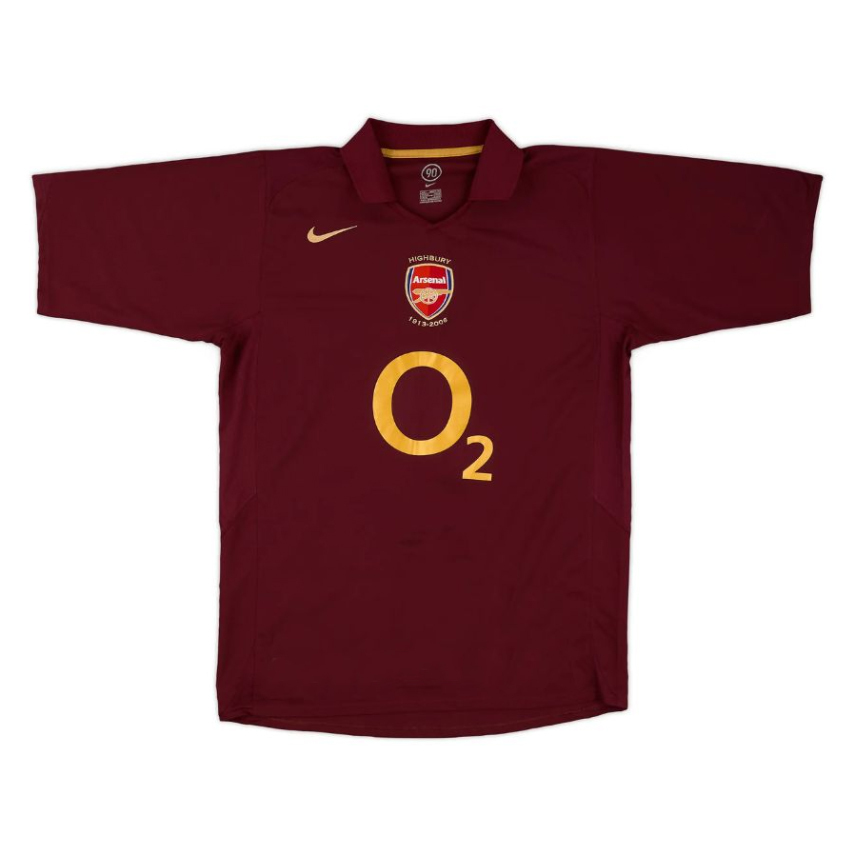 Arsenal 2005-2006 season home jersey No. 14 Henry