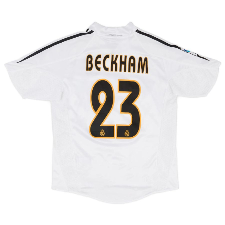 Real Madrid 2004-2005 season home jersey No. 23 Beckham