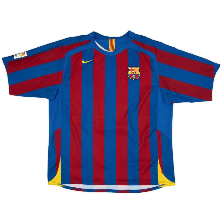 Barcelona 2005-2006 season home jersey No. 30 Messi
