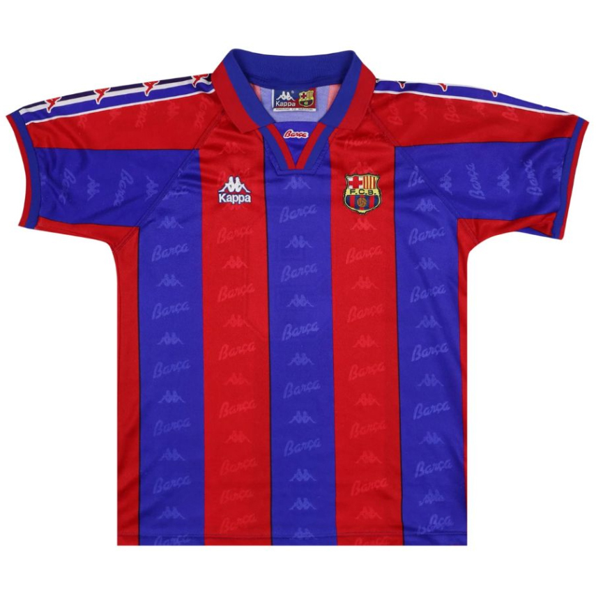 Barcelona 1996-1997 season home jersey No. 9 Ronaldo