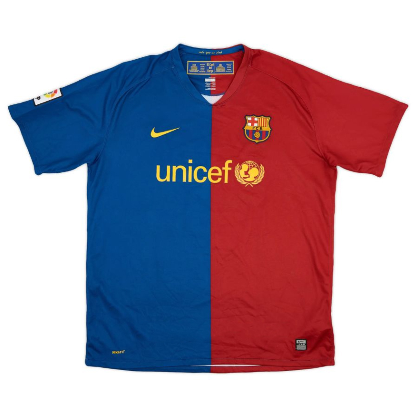 Barcelona 2008-2009 season home jersey No. 10 Messi