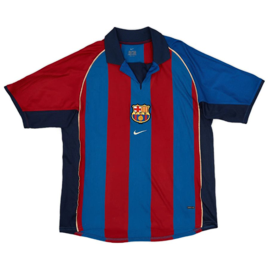 Barcelona 2001-2002 season home jersey No. 10 Rivaldo