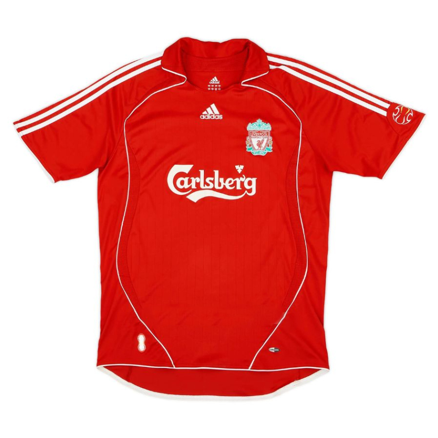 Liverpool 2006-2007 season home jersey No.8 Gerrard