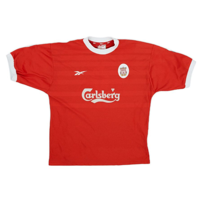 Liverpool 1998-1999 season home jersey No. 9 Fowler