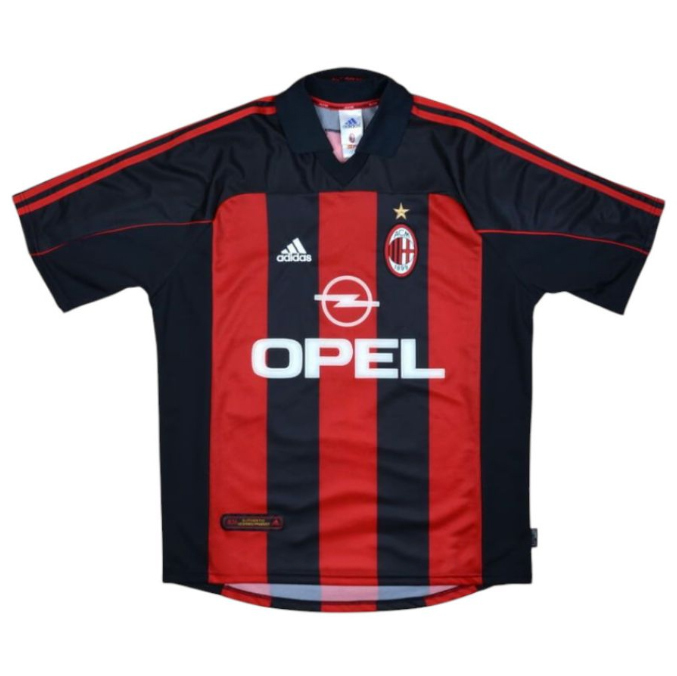 AC Milan 2000-2002 season home jersey No. 3 Maldini
