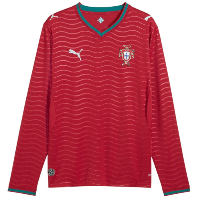 Portugal Home Long Sleeve Shirt 2026