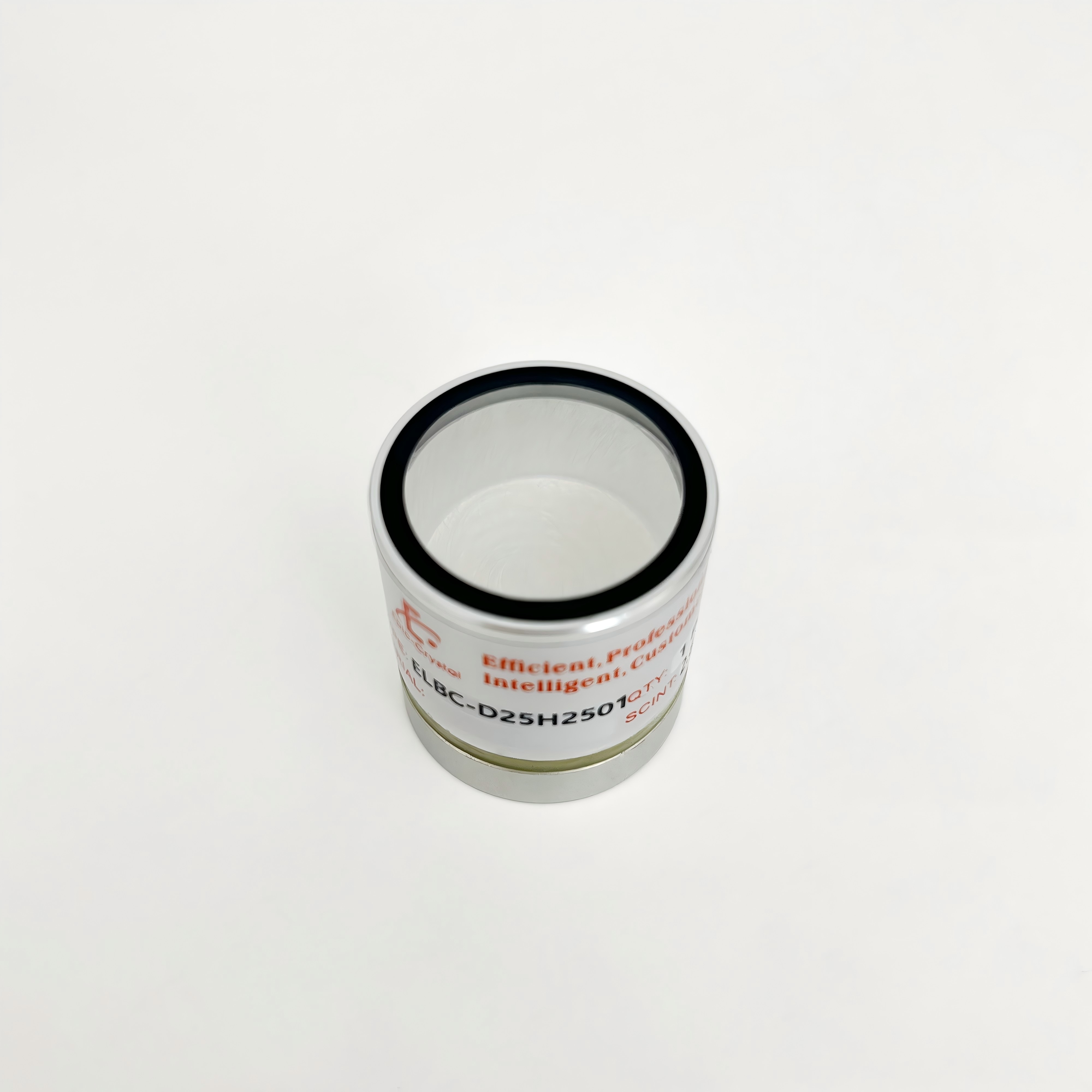 LaBr,LaBr3,Lanthanum Bromide,25x25mm,1inchx1 inch, 1''x1''