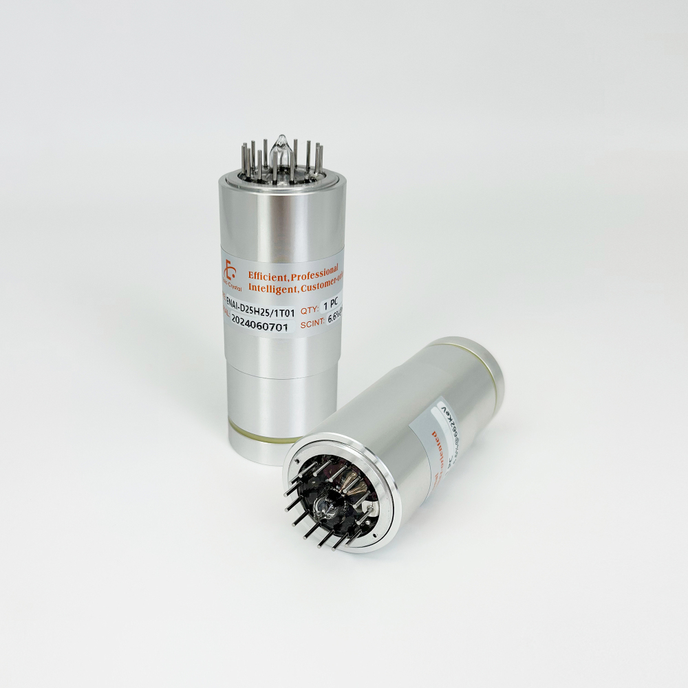 NaI(Tl) Detector，25x25mm，1‘’x1‘’，NaI(Tl) +PMT,CR332/R1924A； Sodium Iodide doped with Thallium