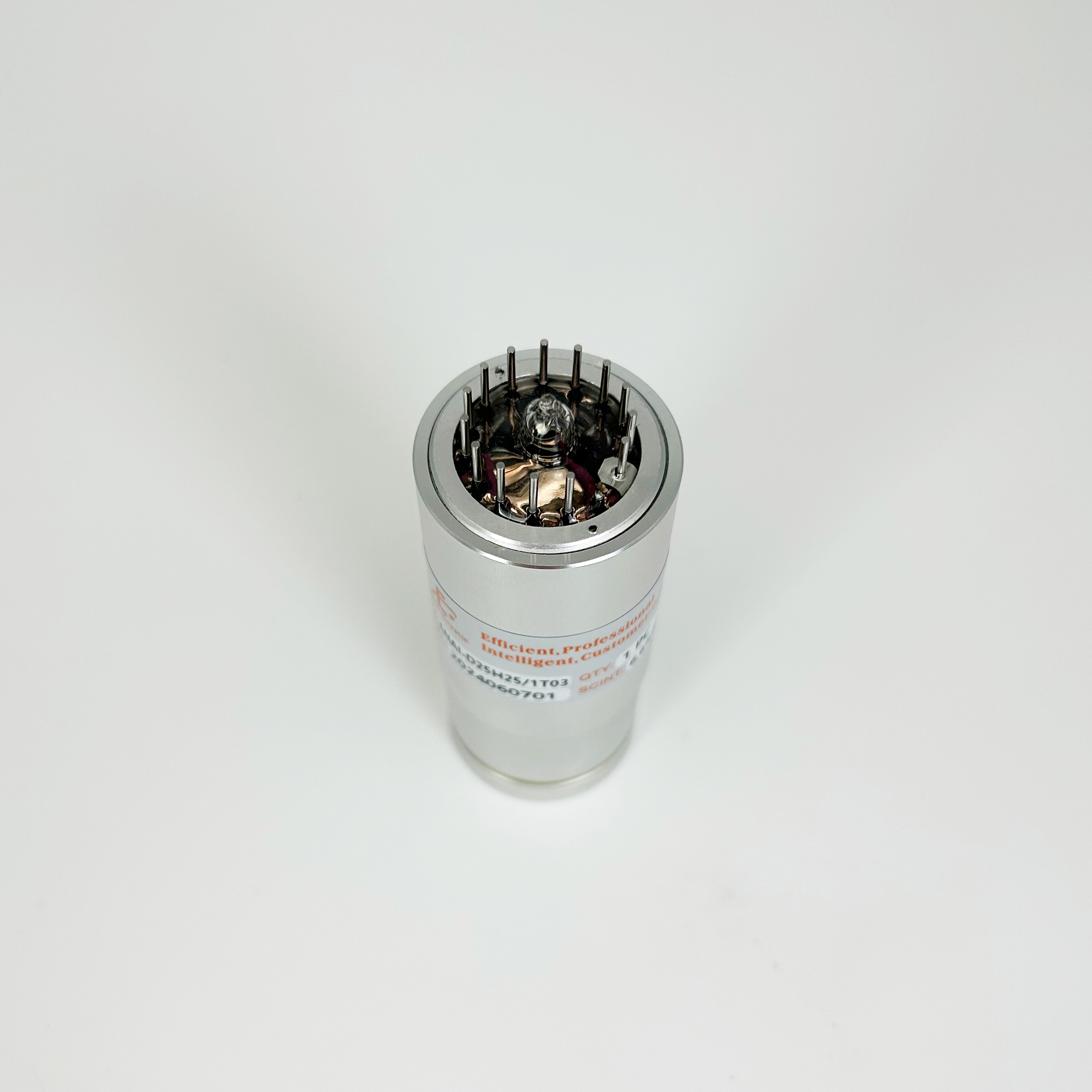 NaI(Tl) Detector，25x25mm，1‘’x1‘’，NaI(Tl) +PMT,CR332/R1924A； Sodium Iodide doped with Thallium