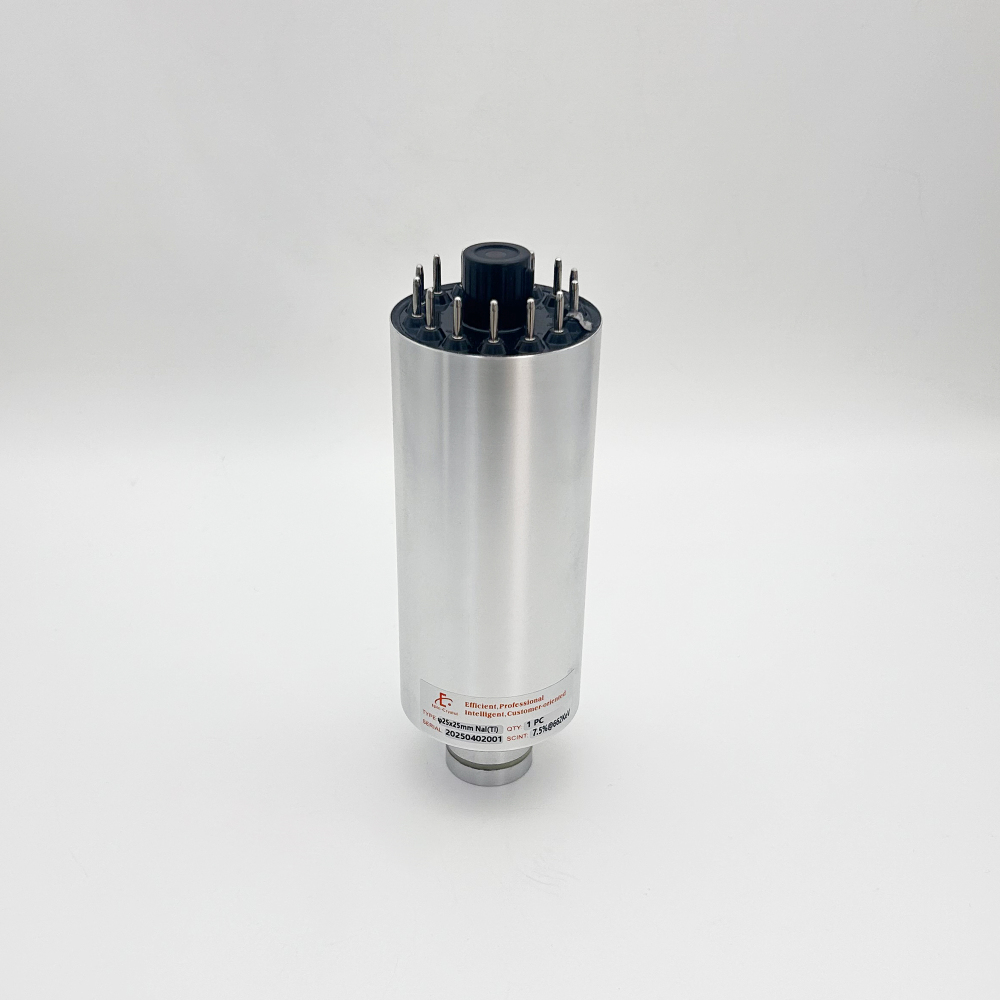 NaI(Tl) Detector，25x25mm，1‘’x1‘’，NaI(Tl) +PMT,CR332/R1924A； Sodium Iodide doped with Thallium