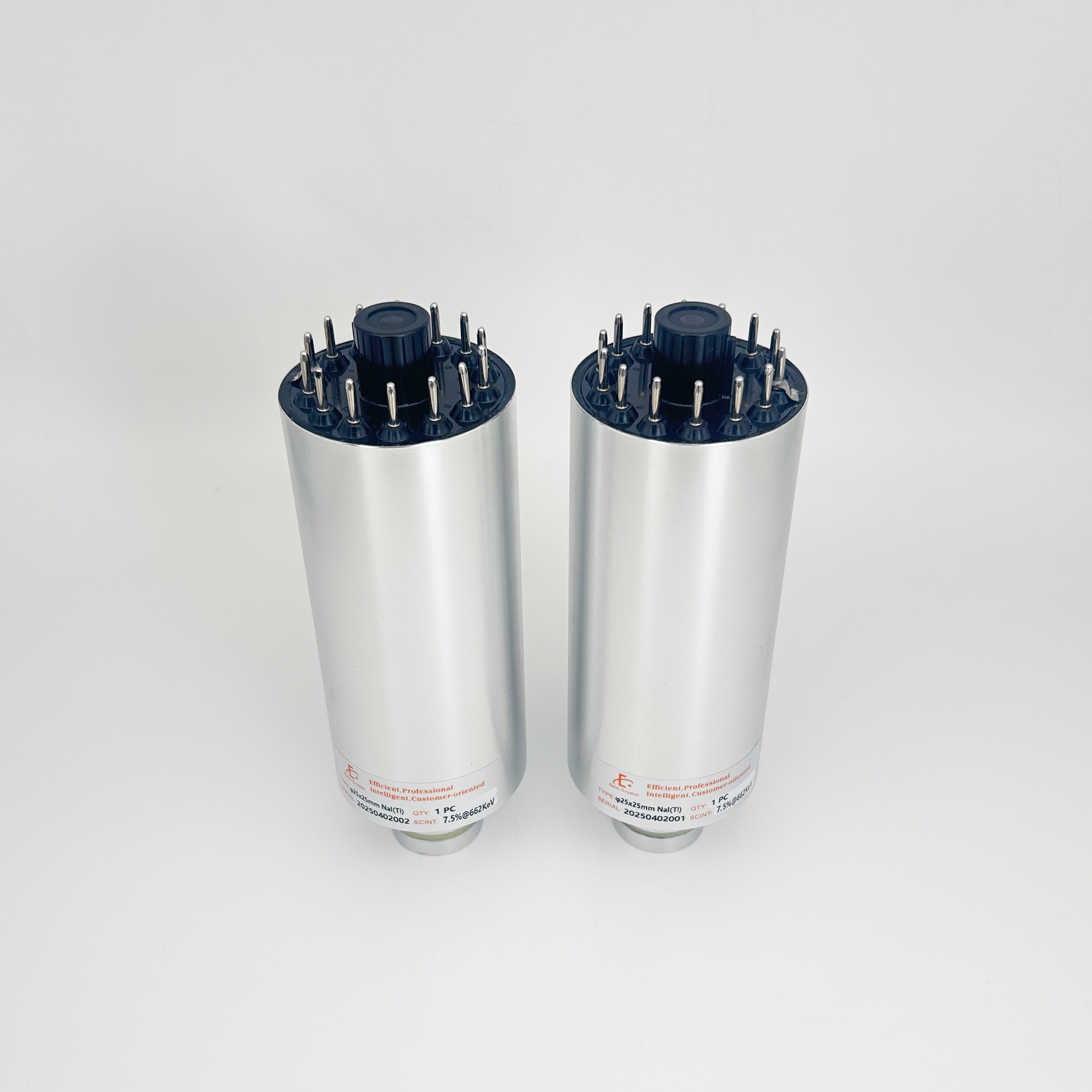 NaI(Tl) Detector，25x25mm，1‘’x1‘’，NaI(Tl) +PMT,CR332/R1924A； Sodium Iodide doped with Thallium