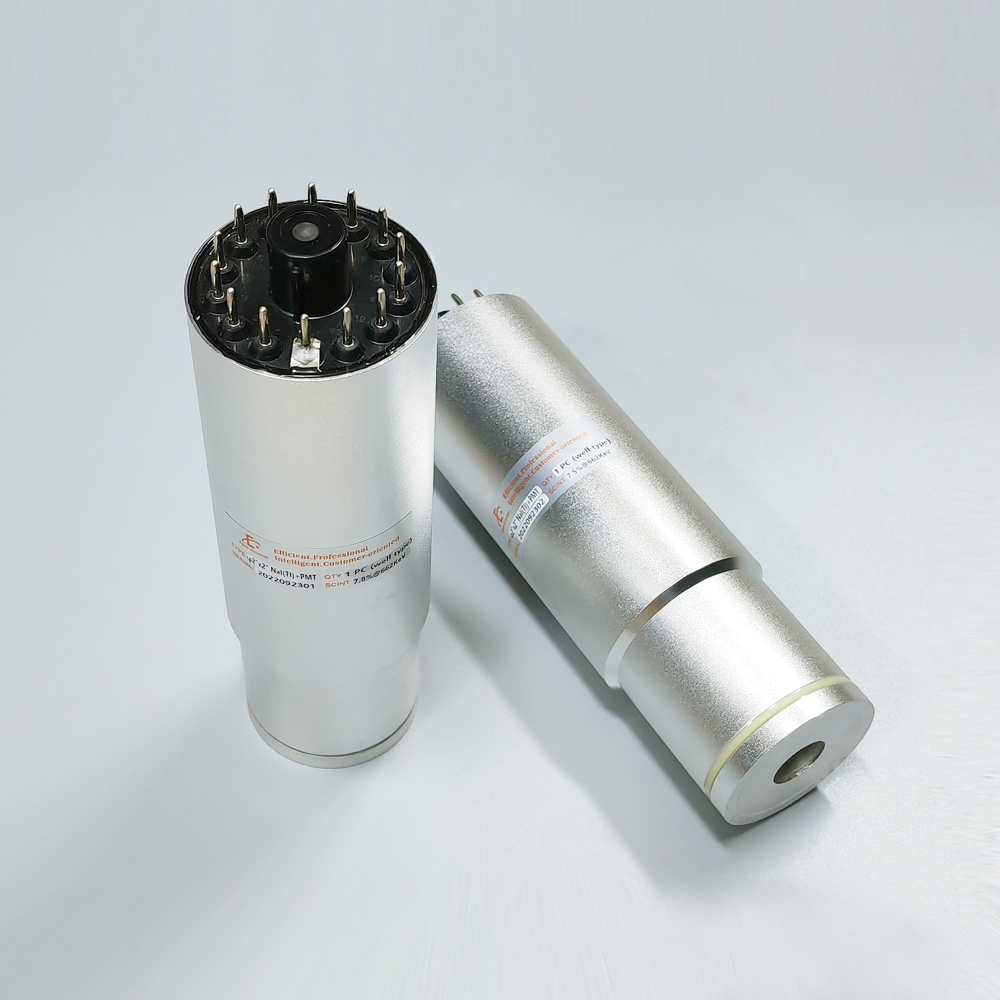 NaI(Tl) Detector;50x50mm;2“x2”;NaI(Tl) +PMT;CR173;Sodium Iodide doped with Thallium; Well type