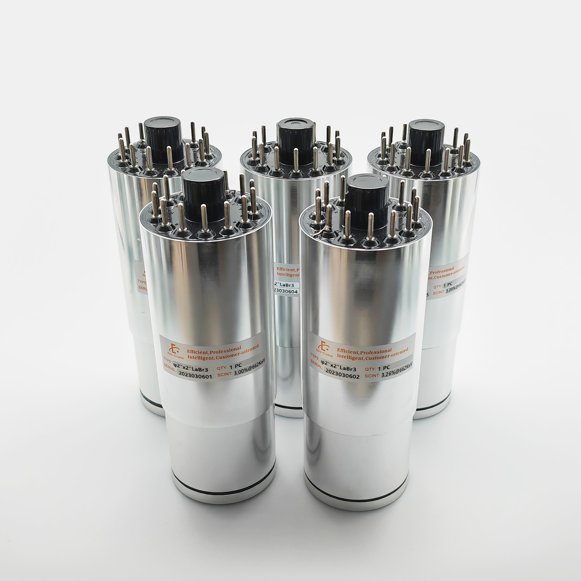 LaBr3(Ce) Detector； Ø50x50mm ；CR173；Lanthanum Bromide