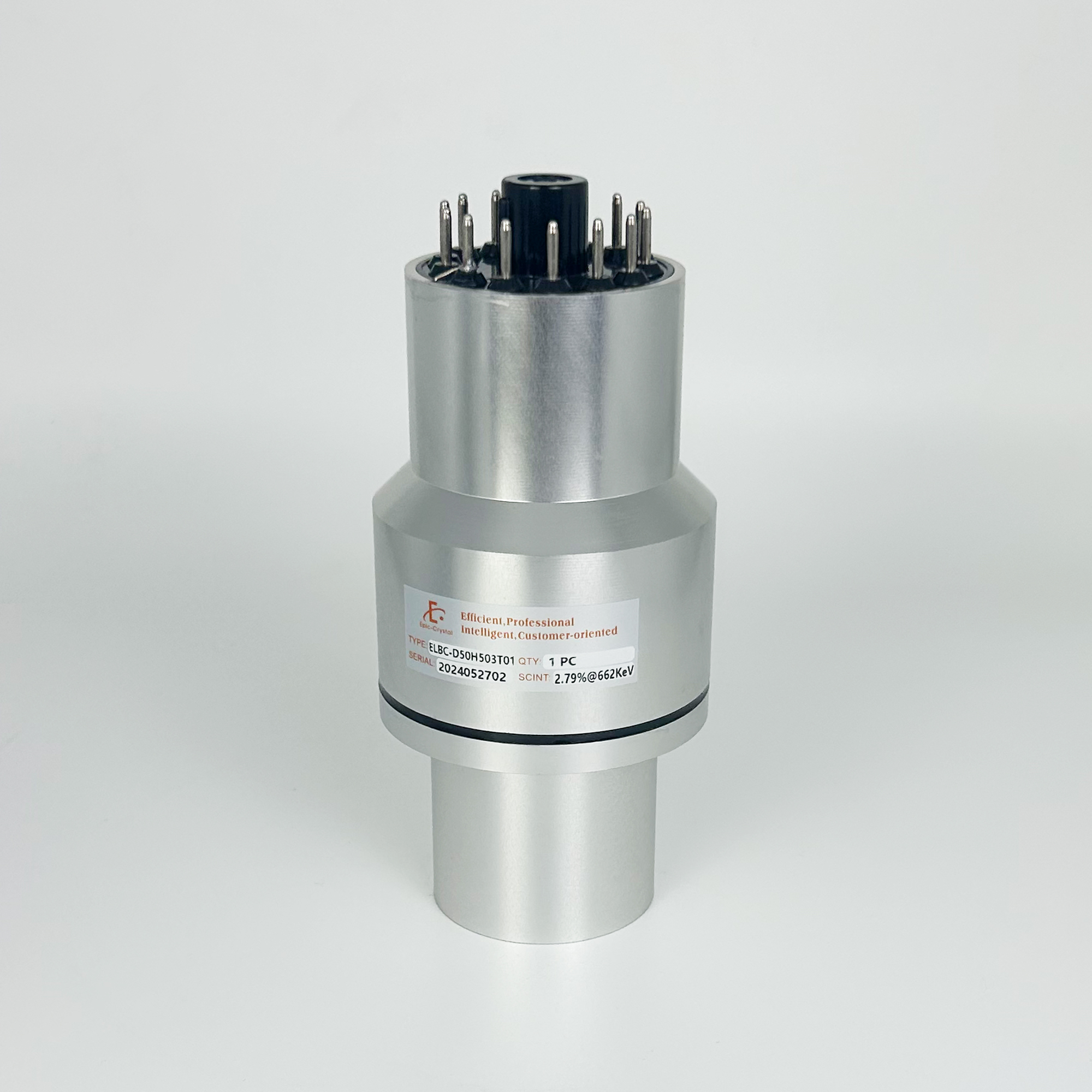 LaBr3(Ce) Detector； Ø50x50mm ；CR160 / R6233；Lanthanum Bromide