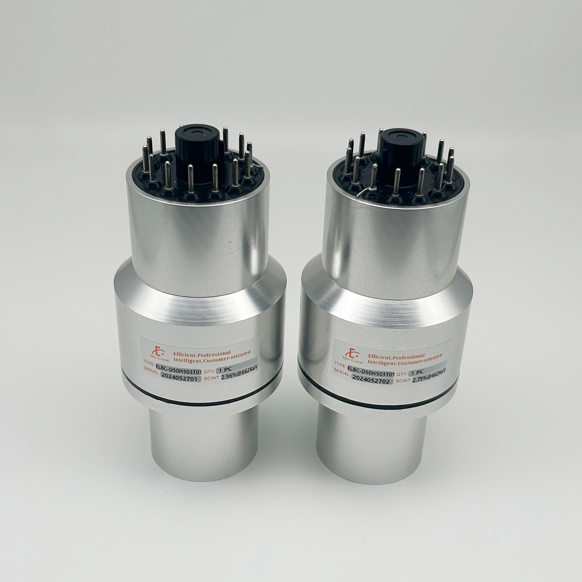 LaBr3(Ce) Detector； Ø50x50mm ；CR160 / R6233；Lanthanum Bromide