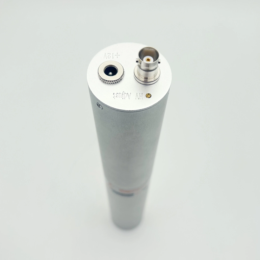 NaI crystal + PMT + high voltage divider preamplifier，NaI crystal ...