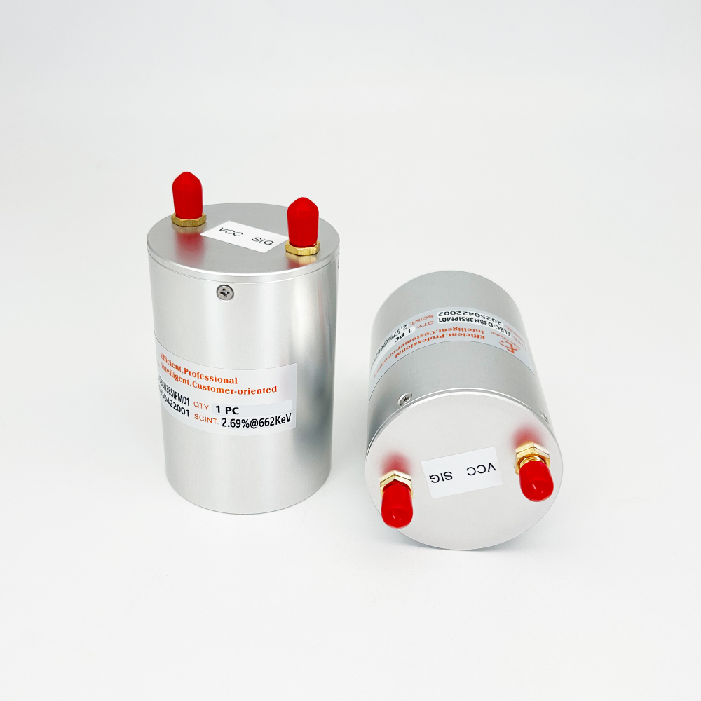 Enhanced Energy Spectrum Detector ELBC-D38H38SE；38x38mm；1.5x1.5inch；Lanthanum Bromide