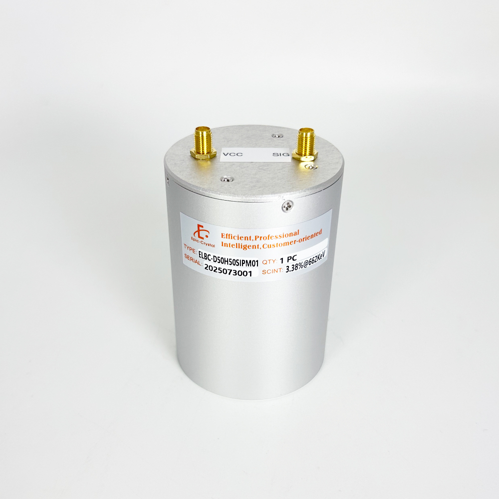 SiPM Energy Spectrum Detector；ELBC-D50H50SIPM01，2"X2"；50x50mm；LaBr3
