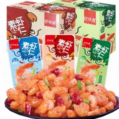 台灣現貨現發好味屋素蝦仁/麵筋/魔芋爽零食辦公室素食零食食品批發零售