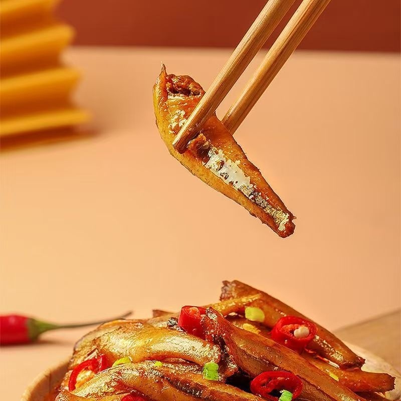 台灣現貨辦公室追劇小零食勁仔麻辣小魚仔批發零售