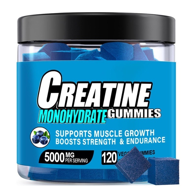 台灣現貨美國進口水合肌酸軟糖膠囊保健品Creatine Monohydrate Gummies健身軟糖保健食品健身者的福音男女通用