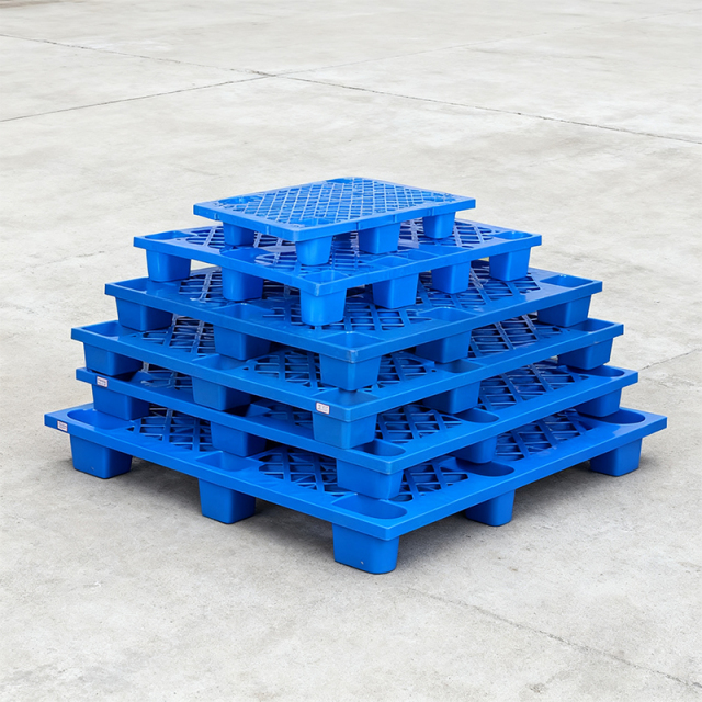 Heavy Duty Industrial Plastic Pallet Rackable Stackable Plastic Pallet