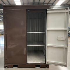 SmartBox Customized Moving and Storage Small Metal Flat Pack Storage Container Mobile Storage Furniture Vault