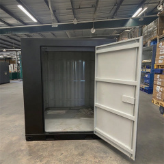 SmartBox Customized Stackable Portable Storage Units Heavy Duty Steel Flat Pack Storage Container with Single Door