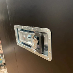 SmartBox Customized Stackable Portable Storage Units Heavy Duty Steel Flat Pack Storage Container with Single Door