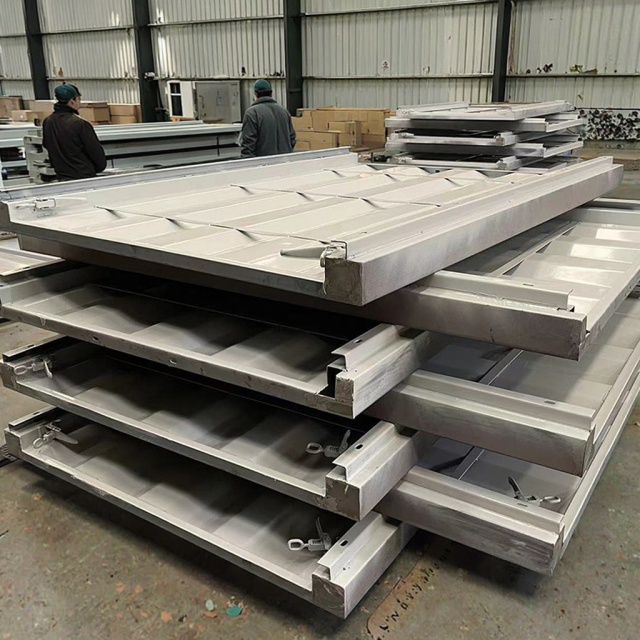 SmartBox Customized Stackable Portable Storage Units Heavy Duty Steel Flat Pack Storage Container with Single Door