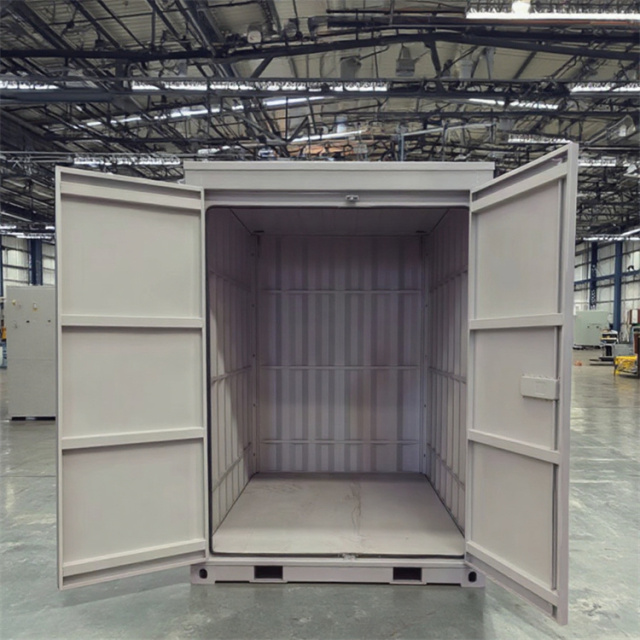 SmartBox Custom Size Mobile Steel Storage Vault Flat Pack Storage Container for Mobile Storage Solution