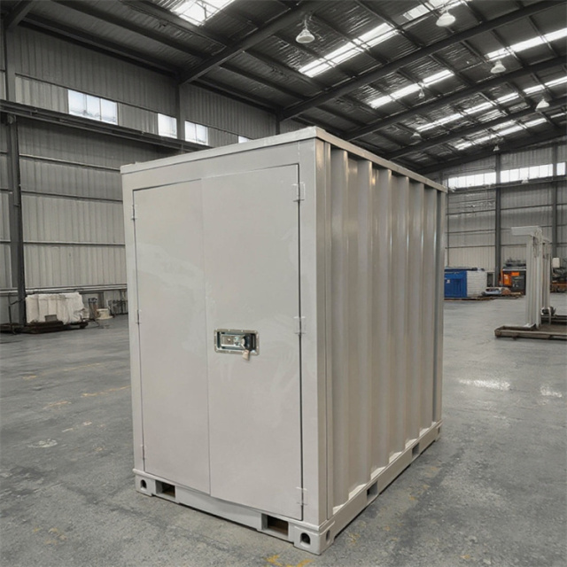 SmartBox Custom Size Mobile Steel Storage Vault Flat Pack Storage Container for Mobile Storage Solution