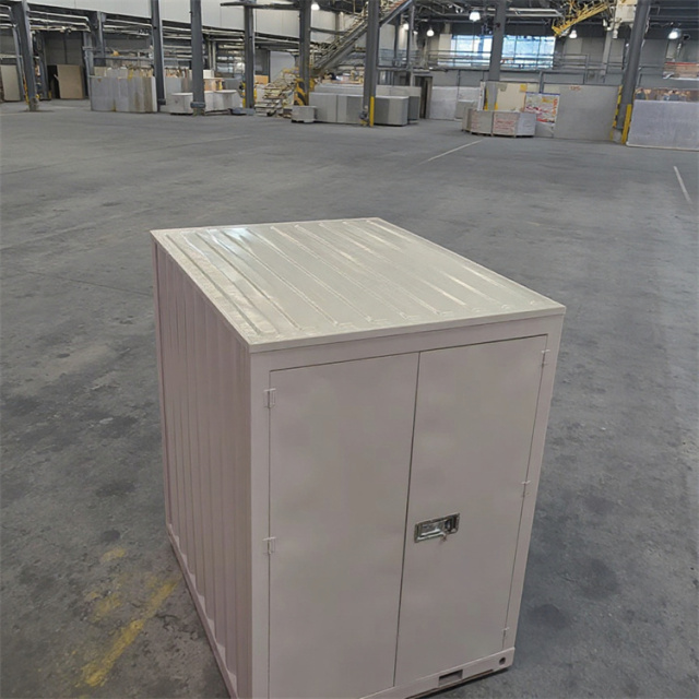 SmartBox Custom Size Mobile Steel Storage Vault Flat Pack Storage Container for Mobile Storage Solution