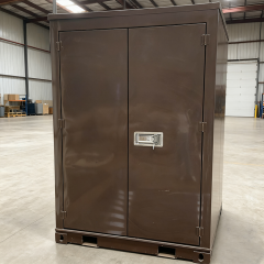 SmartBox Portable Flat Pack Steel Unit for Warehouse, Construction, and Moving | Steel Unit, Flat Pack Storage