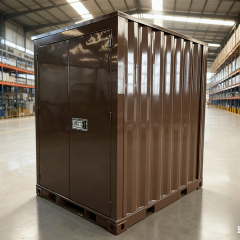 SmartBox Portable Flat Pack Steel Unit for Warehouse, Construction, and Moving | Steel Unit, Flat Pack Storage