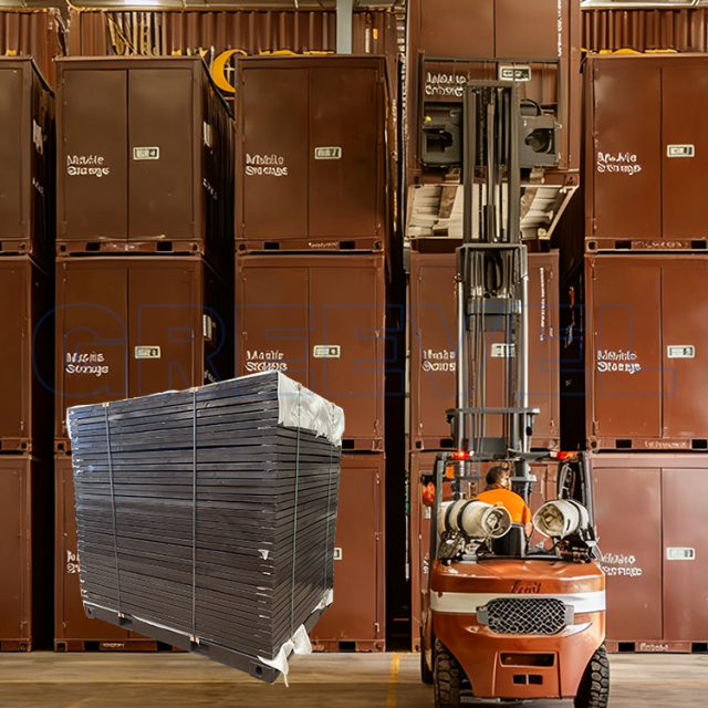 SmartBox Portable Flat Pack Steel Unit for Warehouse, Construction, and Moving | Steel Unit, Flat Pack Storage