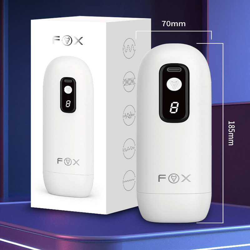 لعبة جنسية ذكية كهربائية أوتوماتيكية بالكامل مزودة بكوب شفط للبالغين جهاز استمناء للرجال