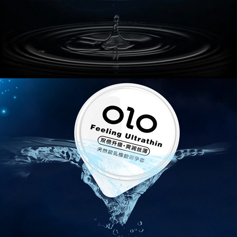 واقيات ذكرية رقيقة للغاية ومغطاة بطبقة هلامية من اللاتكس