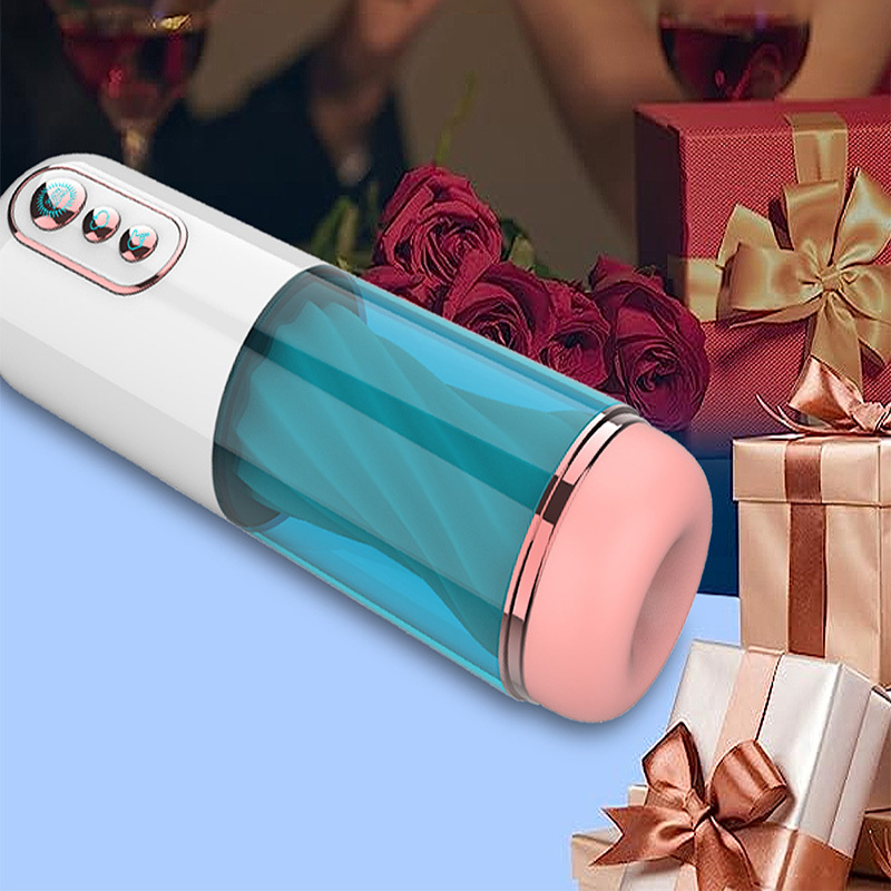 مستمني أوتوماتيكي متطور للرجال للتدريب مستمني ذكي يعمل بالصوت للبالغين